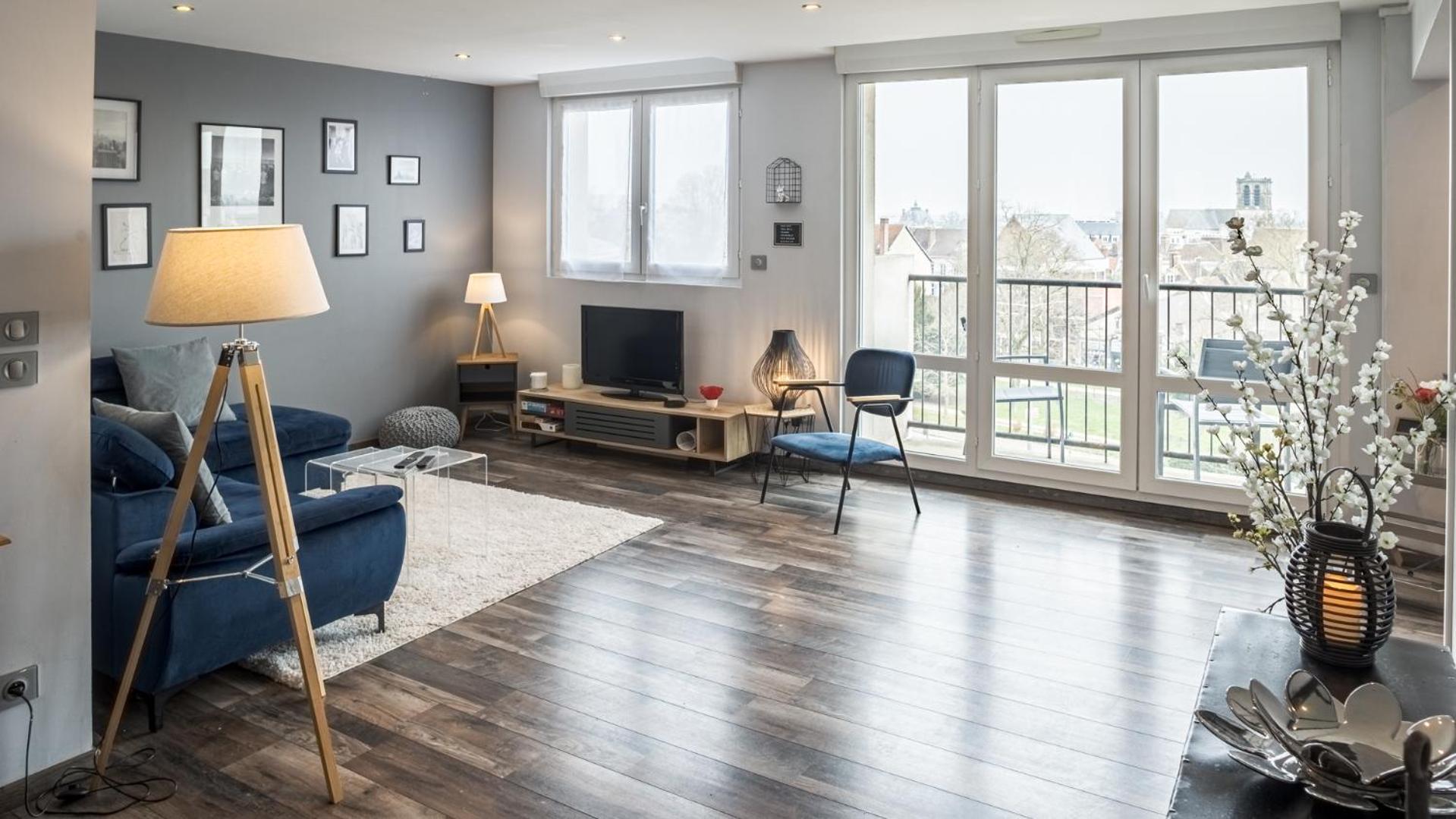 Le Balcon Troyen - Proche Hypercentre - 4 Pers. Apartman Troyes Kültér fotó